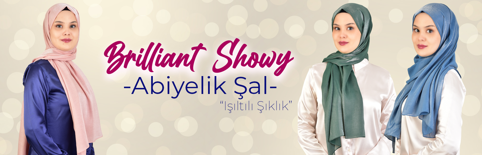 Brilliant Showy Abiyelik Şal